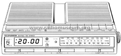 Digitale 700 Stereo; Telefunken (ID = 183007) Radio