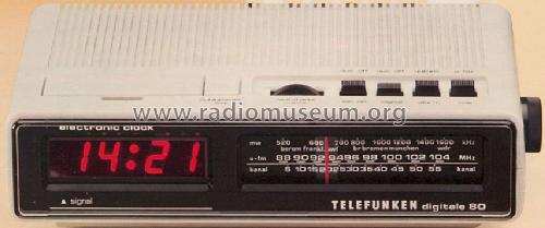 Digitale 80; Telefunken (ID = 760495) Radio