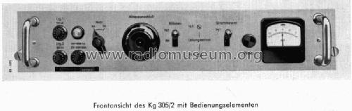 Doppelstromgerät Kg305/2; Telefunken (ID = 1357877) Divers