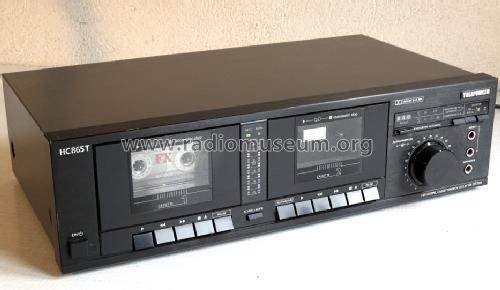 Double Cassette Deck HC865T; Telefunken (ID = 1705500) R-Player