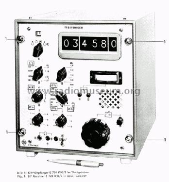 E724 KW/2; Telefunken (ID = 1623234) Commercial Re