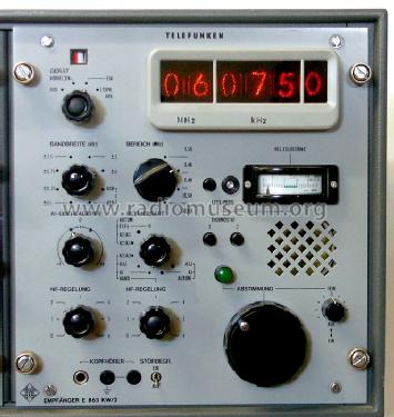 E863KW/2; Telefunken (ID = 317427) Mil Re