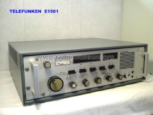 E 1501; Telefunken (ID = 1014105) Commercial Re