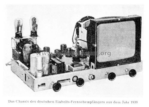 Einheits-Fernsehempfänger E1 FE VII ; Telefunken (ID = 2717234) Television