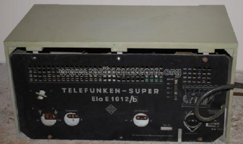 Ela E1012a/b; Telefunken (ID = 1385187) Radio