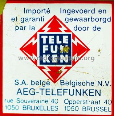 F101; Telefunken (ID = 2493034) Radio