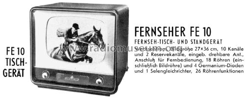 FE10T; Telefunken (ID = 2917298) Television