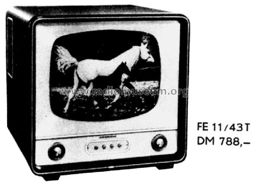 FE11/43T; Telefunken (ID = 2919376) Fernseh-E