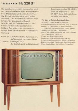 FE226St; Telefunken (ID = 981485) Television