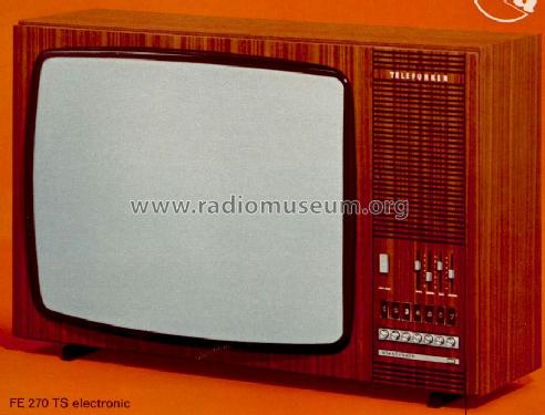 FE270TS electronic; Telefunken (ID = 980125) Television