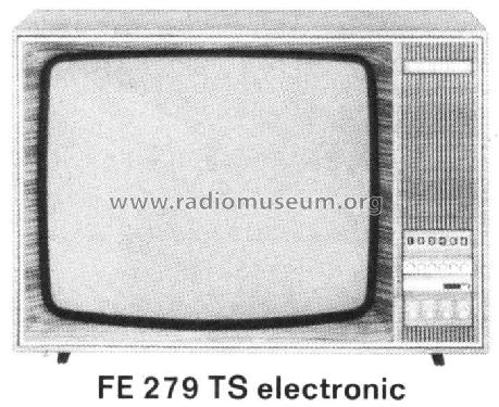 FE279TS electronic; Telefunken (ID = 448091) Television