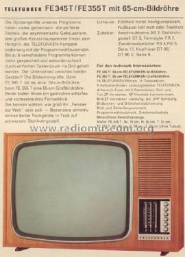 FE345T; Telefunken (ID = 981480) Television