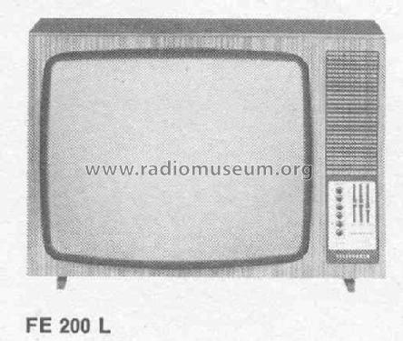 FE200L Ch= 211; Telefunken (ID = 444541) Television