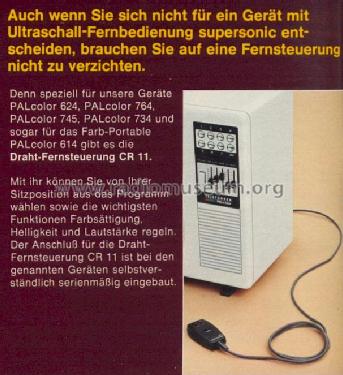 Fernbedienung Fernregler CR 11; Telefunken (ID = 1118317) Misc