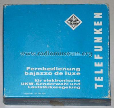 Fernbedienung für Bajazzo de luxe 40.40.601; Telefunken (ID = 1137091) Altri tipi