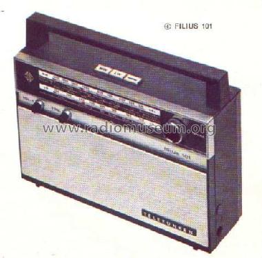 filius 101; Telefunken (ID = 111029) Radio