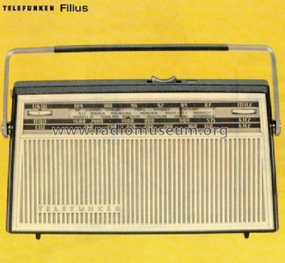 Filius 3591; Telefunken (ID = 1469894) Radio