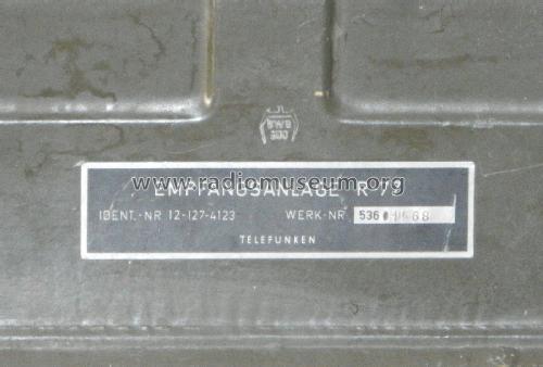 Funkempfänger R-77; Telefunken (ID = 2444983) Mil Re