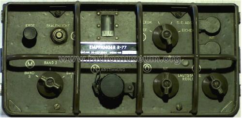 Funkempfänger R-77; Telefunken (ID = 283510) Mil Re