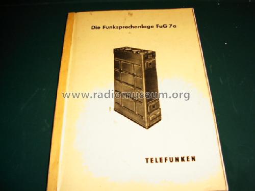 Funksprechanlage FuG 7a; Telefunken (ID = 1596720) Commercial TRX
