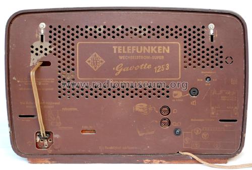 Gavotte 1253; Telefunken (ID = 2032576) Radio