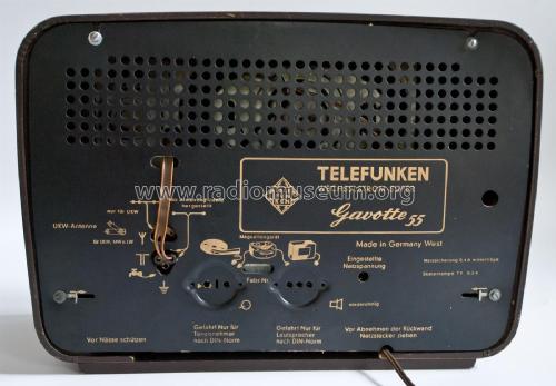 Gavotte 55; Telefunken (ID = 2015564) Radio