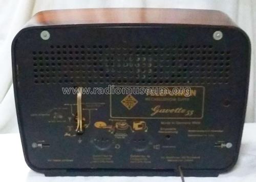 Gavotte 55; Telefunken (ID = 2082250) Radio