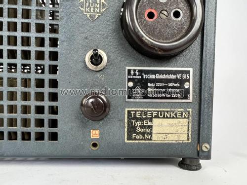 Gleichrichter Ela St 203/1 ; Telefunken (ID = 2915158) Strom-V
