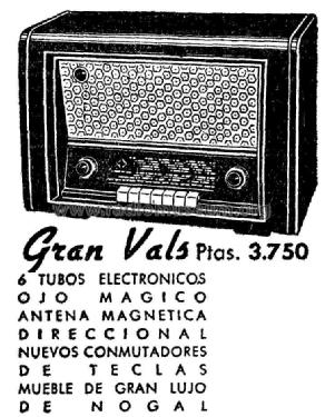 Gran Vals A1763; Telefunken (ID = 972292) Radio