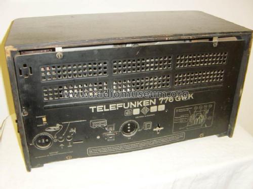 Gross-Super 776GWK ; Telefunken (ID = 99005) Radio