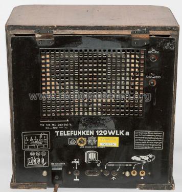 Heimklang 129WLKa - T129WLK; Telefunken (ID = 2695845) Radio