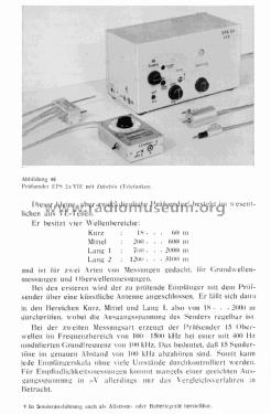 HF-Prüfgenerator EPS2aVIE; Telefunken (ID = 2222877) Equipment