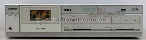 HiFi Cassettendeck HC800; Telefunken (ID = 2852586) R-Player