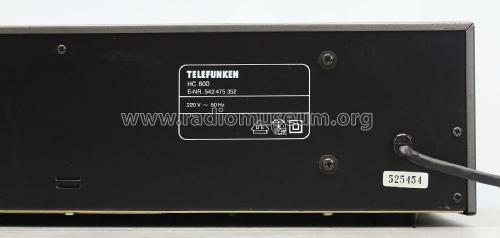 HiFi Cassettendeck HC800; Telefunken (ID = 2852592) R-Player