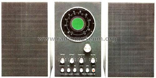 hifi compact 2000; Telefunken (ID = 1563996) Radio