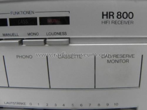 HiFi Receiver HR800; Telefunken (ID = 1275005) Radio