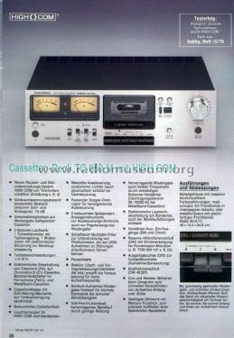 HiFi Stereo Recorder TC-650 High Com; Telefunken (ID = 1892835) R-Player