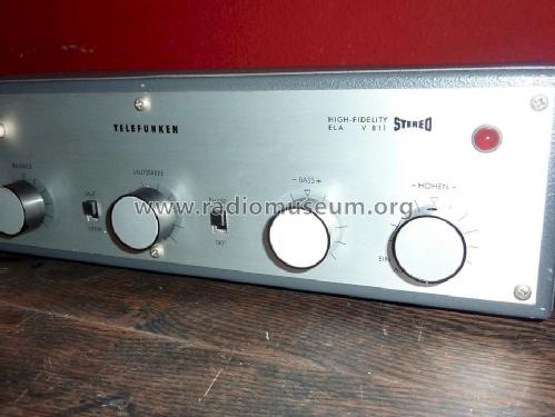 High Fidelity Stereo ELA V811; Telefunken (ID = 1586184) Ampl/Mixer