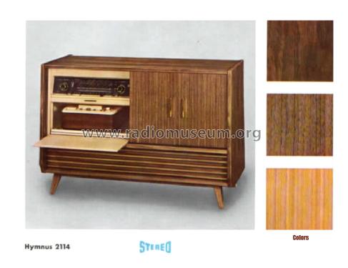 Hymnus 2114; Telefunken (ID = 1075708) Radio