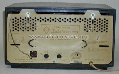Jubilate 1351L ; Telefunken (ID = 101235) Radio