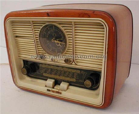 Jubilate mit Uhr ; Telefunken (ID = 101082) Radio