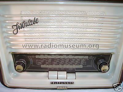 Jubilate 55; Telefunken (ID = 564511) Radio