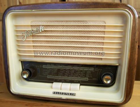 Jubilate 55; Telefunken (ID = 895174) Radio