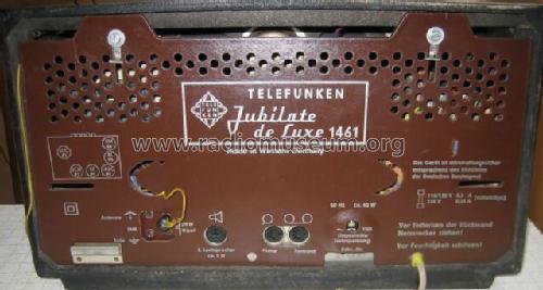 Jubilate de Luxe 1461; Telefunken (ID = 461006) Radio
