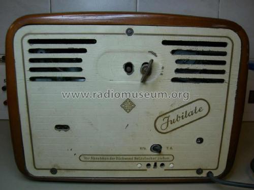 Jubilate mit Schaltuhr ; Telefunken (ID = 887793) Radio