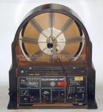 Katzenkopf 340WL ; Telefunken (ID = 2979092) Radio