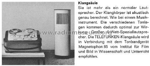 Klangsäule 60.03.101; Telefunken (ID = 1044339) Speaker-P