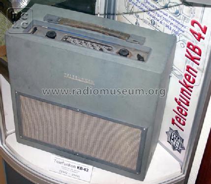 Koffersuper KB42; Telefunken (ID = 232509) Radio