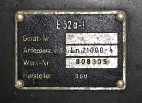 Köln E52a-1 Ln21000-4; Telefunken (ID = 258260) Mil Re