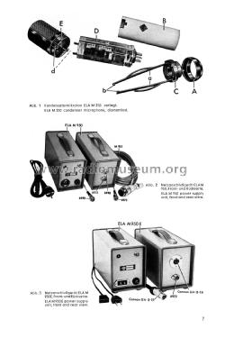 Kondensator-Mikrofon Ela M251; Telefunken (ID = 2572107) Microphone/PU